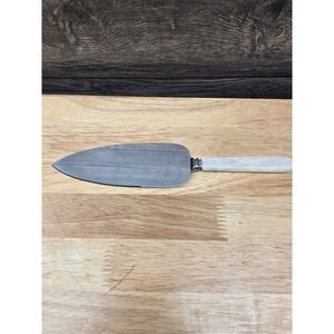 Treasure Masters Sheffield England Stainless Cake Server White Pearl Handle
